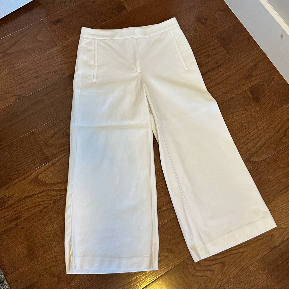 Ann Taylor Wide Leg Crop Pants